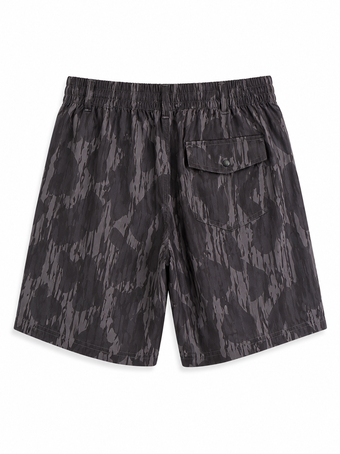 Gray Camo Athletic Shorts