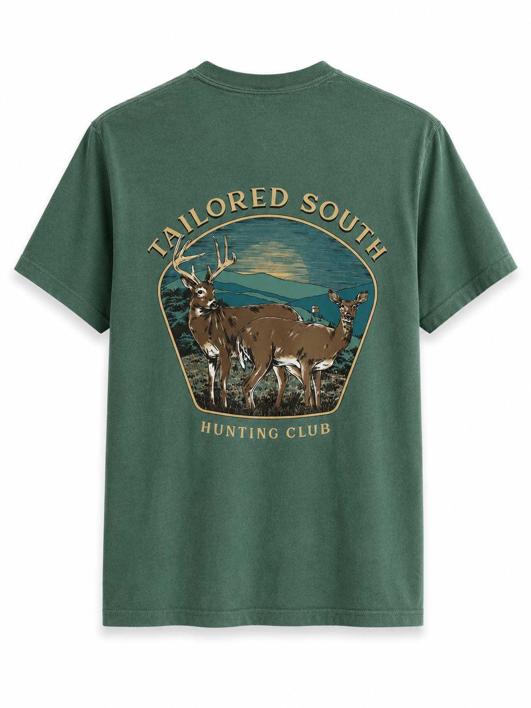 Green Tailored South t-shirt