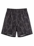 Gray Camo Athletic Shorts